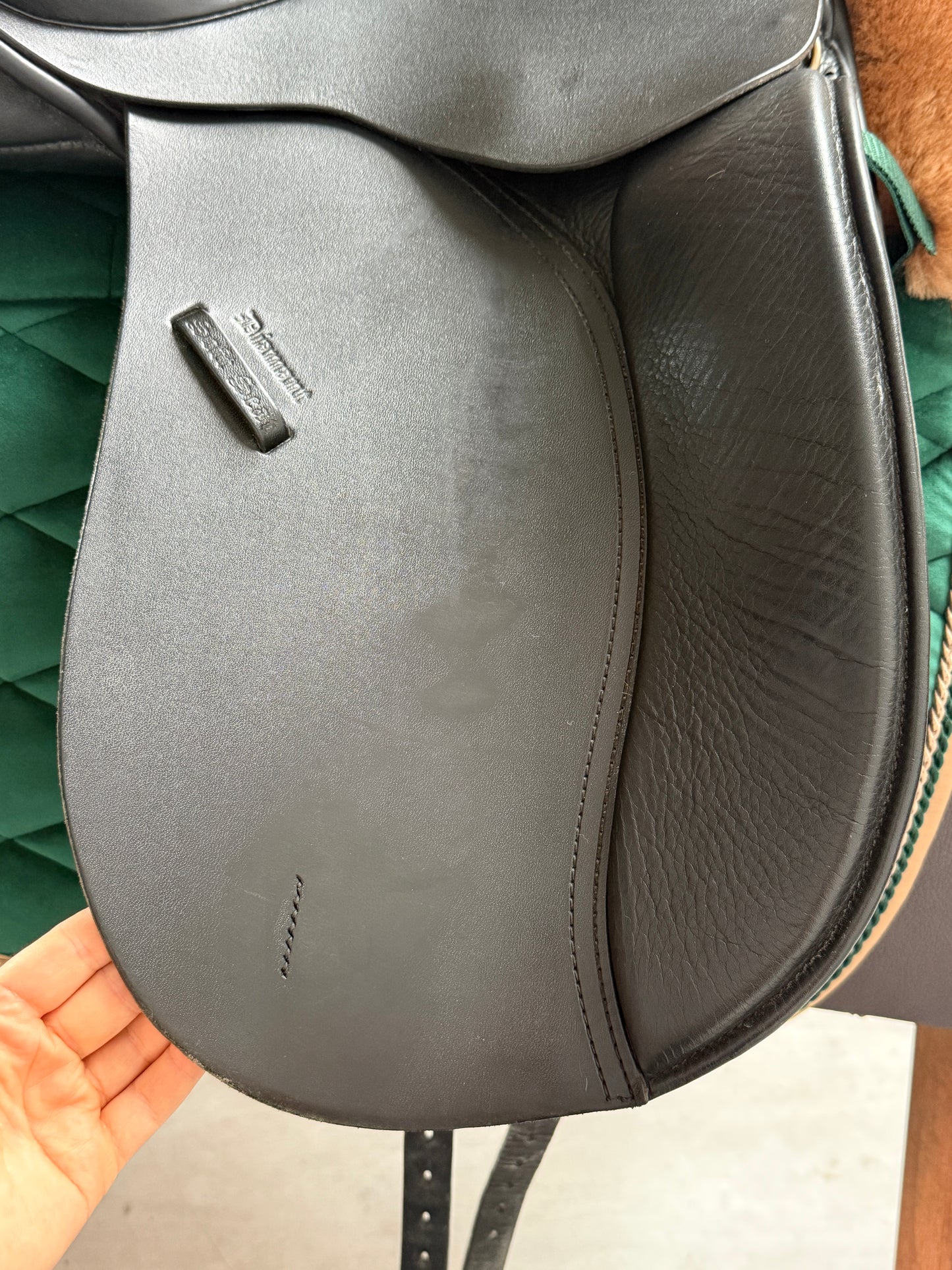 Euroriding Diamant Dressursattel Soft Seat 17 Zoll Fit 4 neuwertig