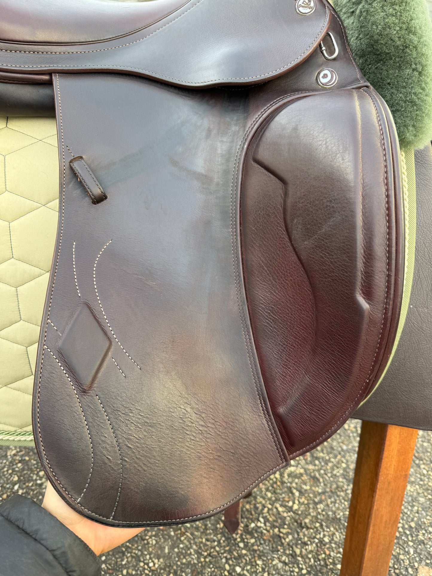 #251 Prestige Philosophy Dressursattel 18 Zoll 33 A L braun aus 2021