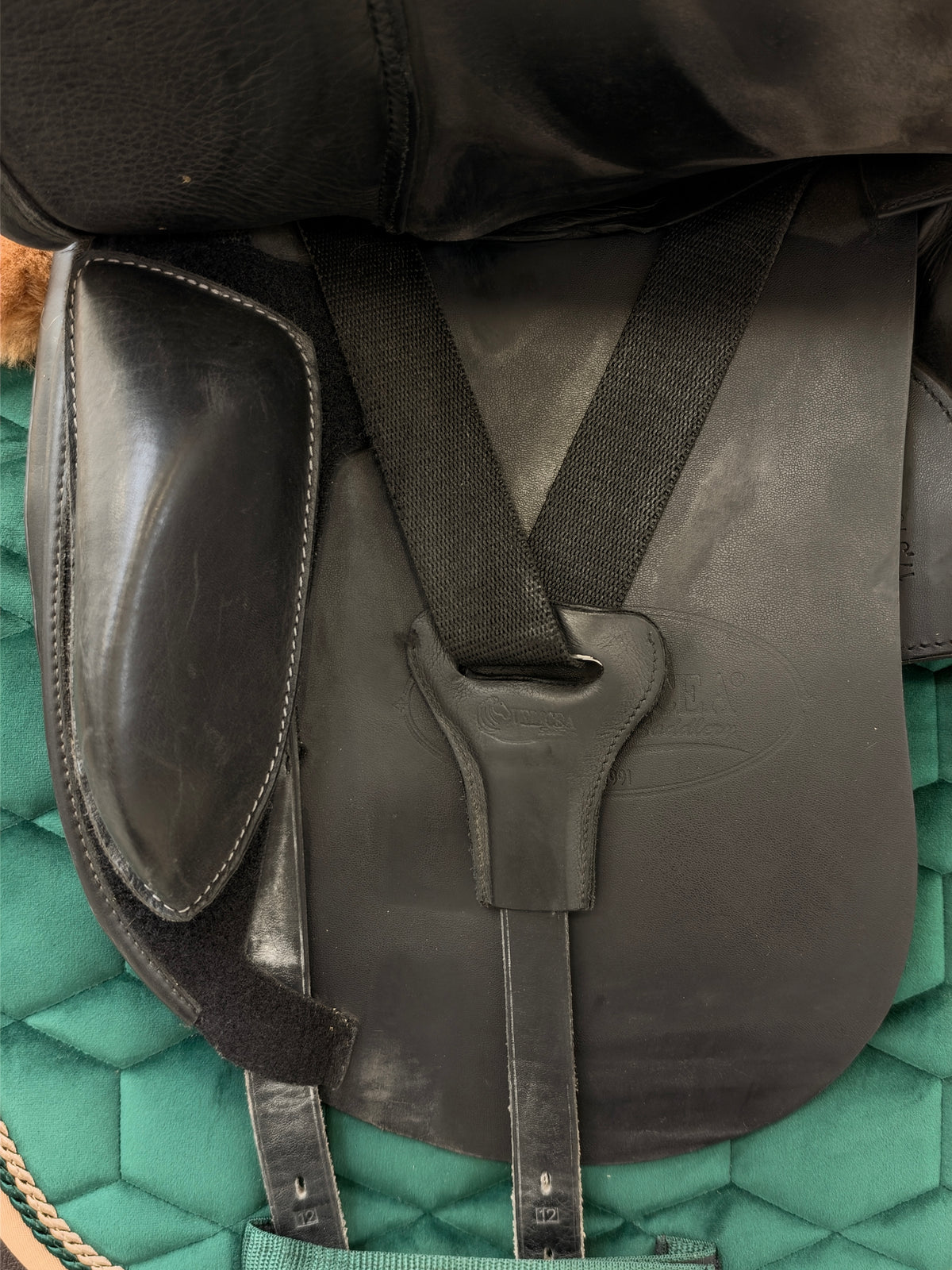 Velicea Onyx Dressursattel 17,5 Zoll mit Doma Vaquero Kissen