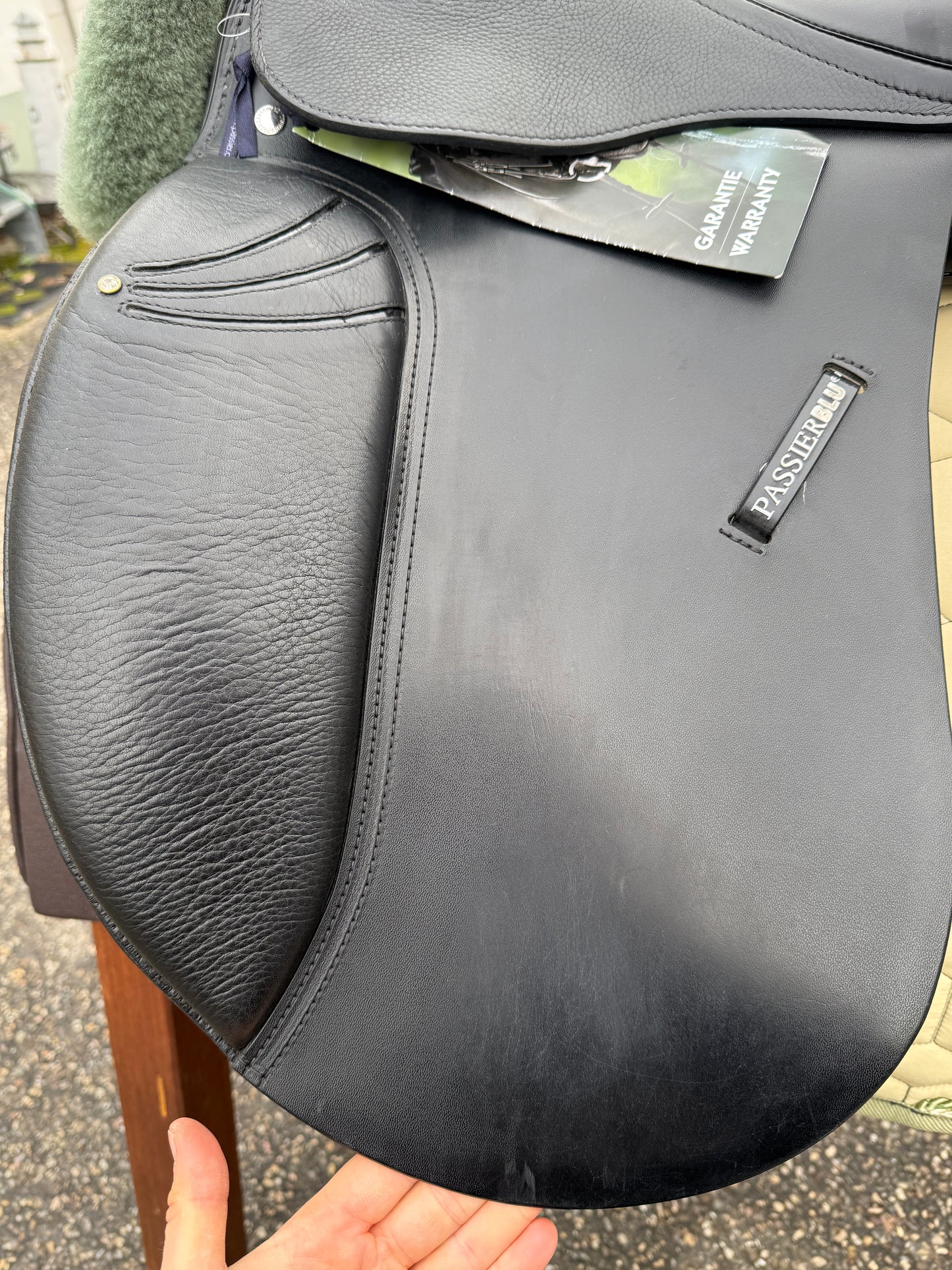 #258 Passier Blu Style Dressursattel 17 Zoll neuwertig Lifterkissen