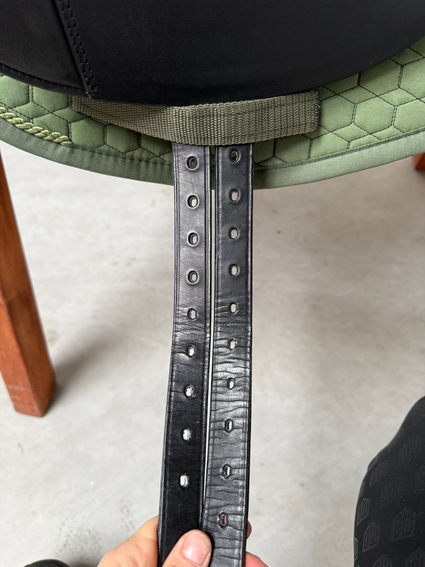 Sommer Diplomat Dressursattel 18 Zoll Protection Kissen WKE aus 2025 wie NEU