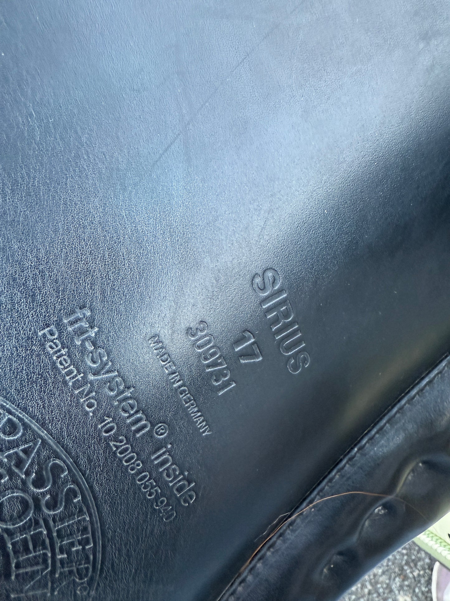 #259 Passier Sirius Dressursattel Schulterfreiheit 17 Zoll