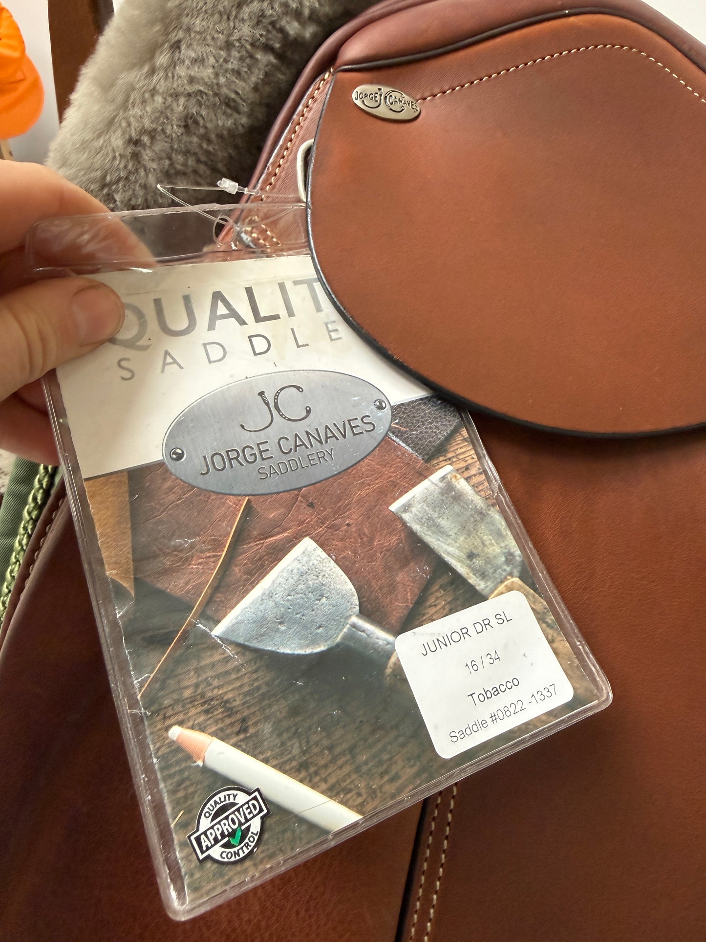 Jorge Canaves Junior Dressur Dressursattel Ponysattel NEU