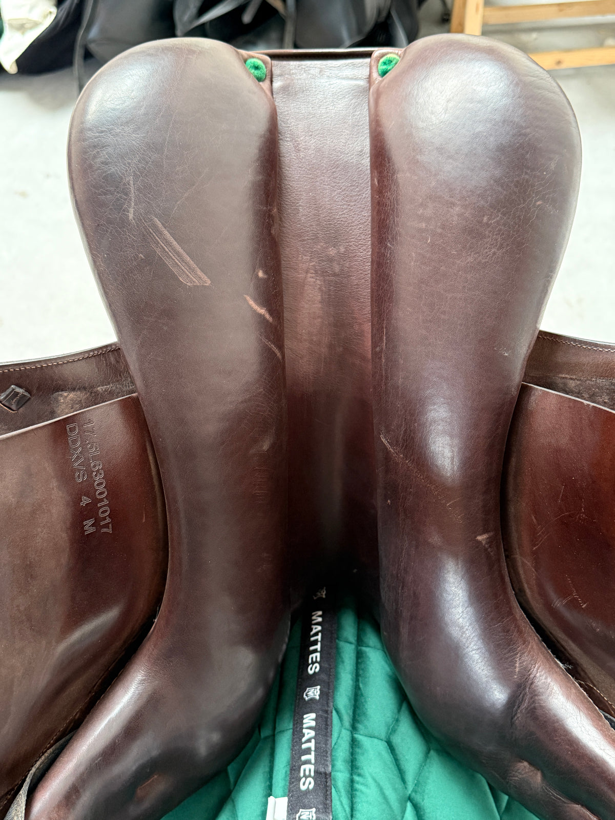 Amerigo Vega Dressage Spezial Dressursattel 17,5 Zoll braun