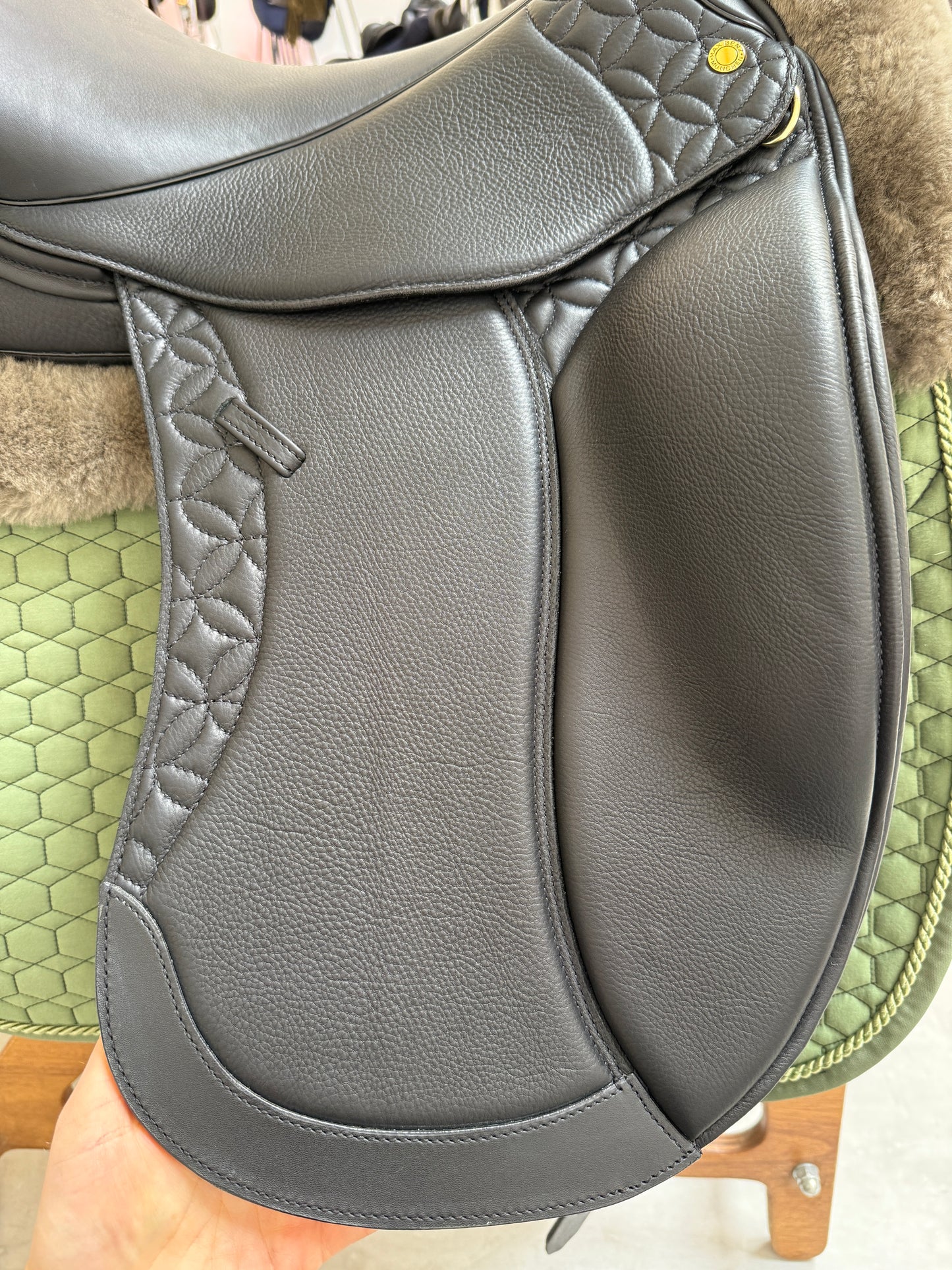 Max Benz Heritage Flower Dressursattel Monoblatt NEU