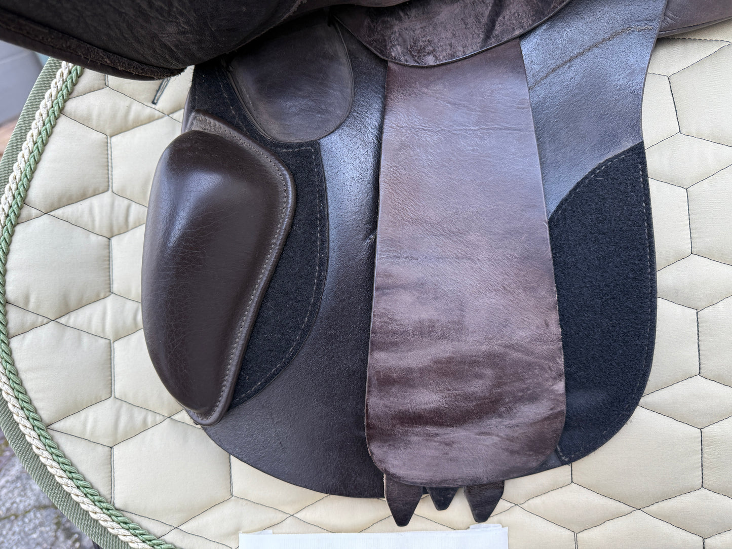 #261 Schleese Remonte VS-Sattel 17,5 Zoll braun