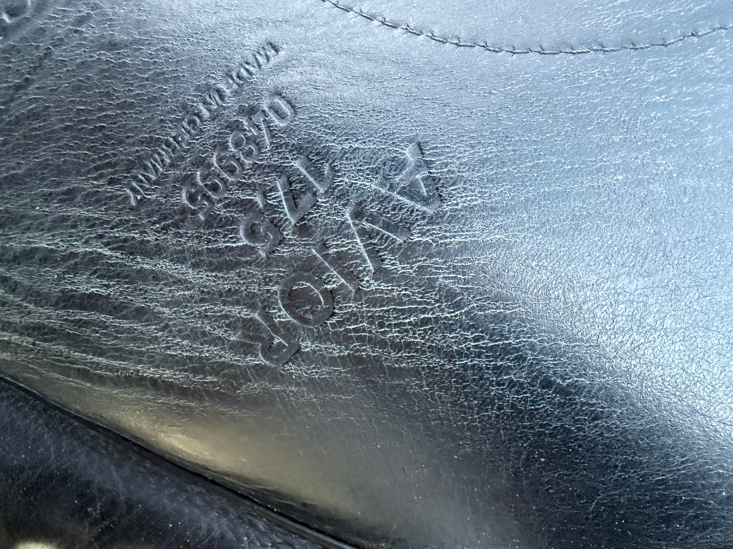 #208 Passier Avior Springsattel 17,5 Zoll breite Kammer