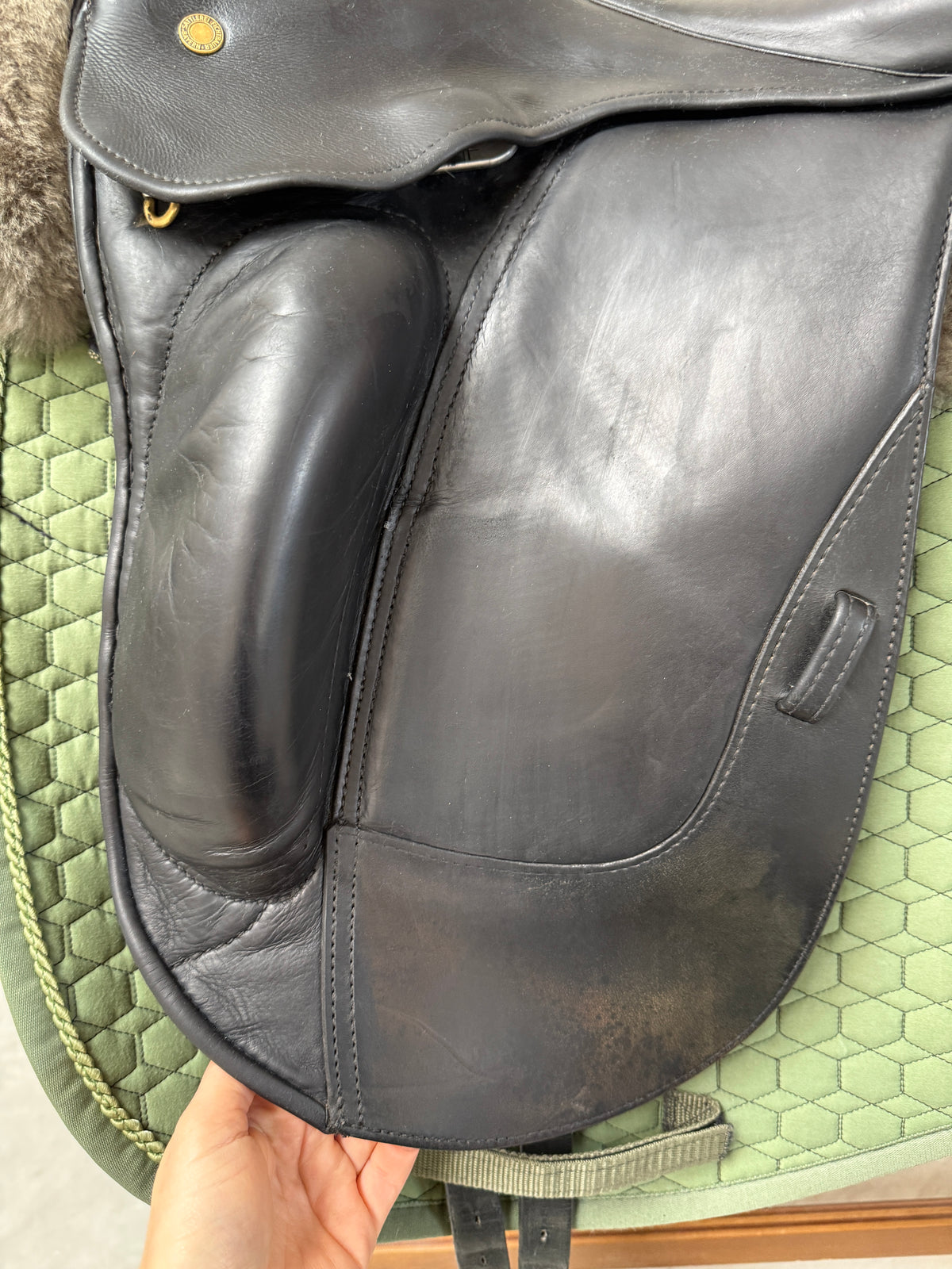Fichtbauer Paura Dressursattel Monoblatt Ponysattel 16,5 Zoll
