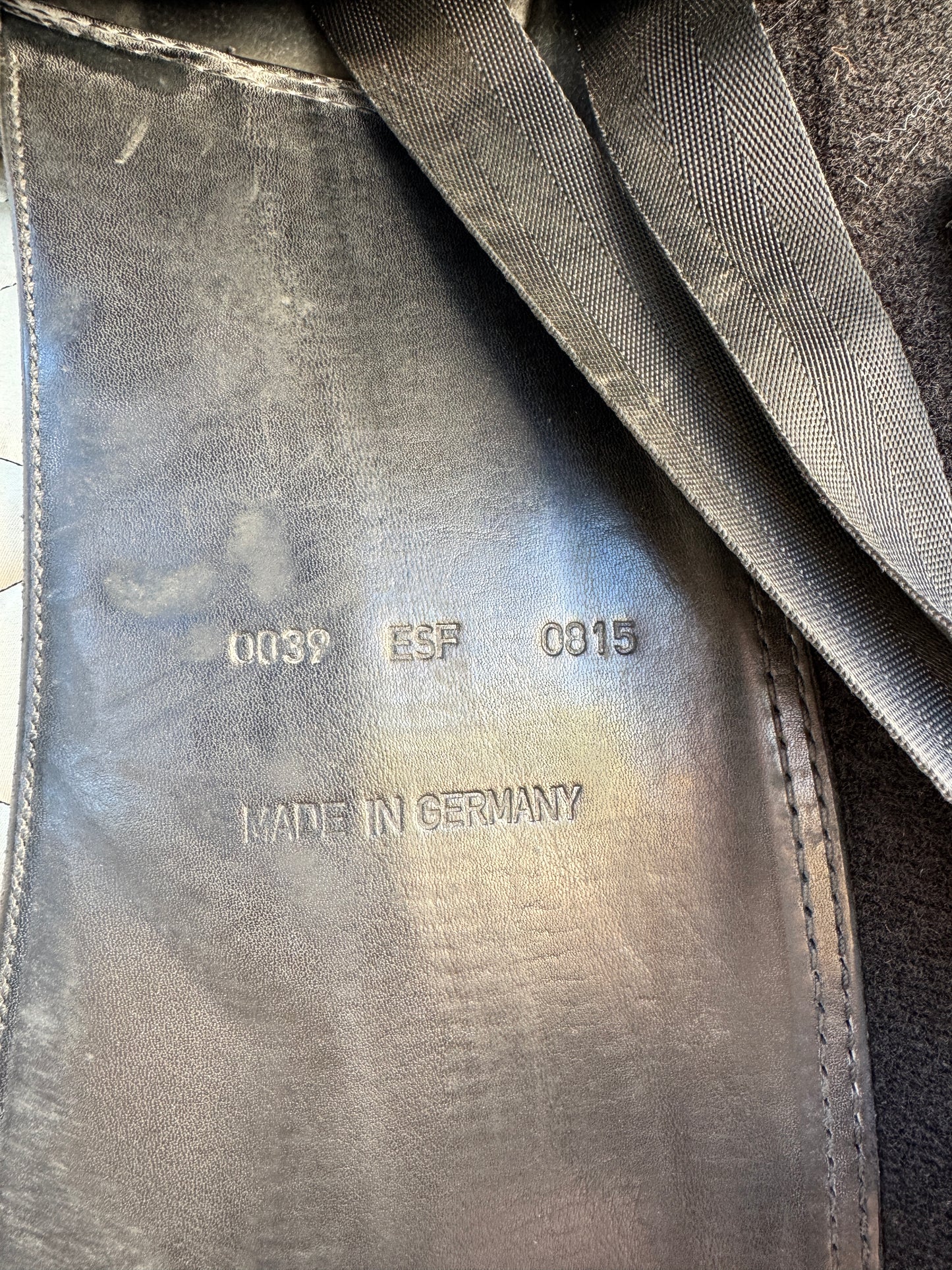#100 Hennig ESF Silver Dressursattel 16 Zoll Ponysattel