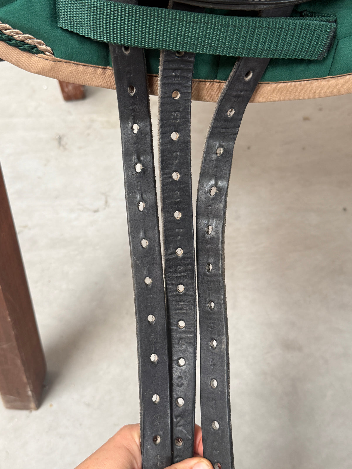 Fairfax Dressursattel World Class Monoblatt 17,5 Zoll