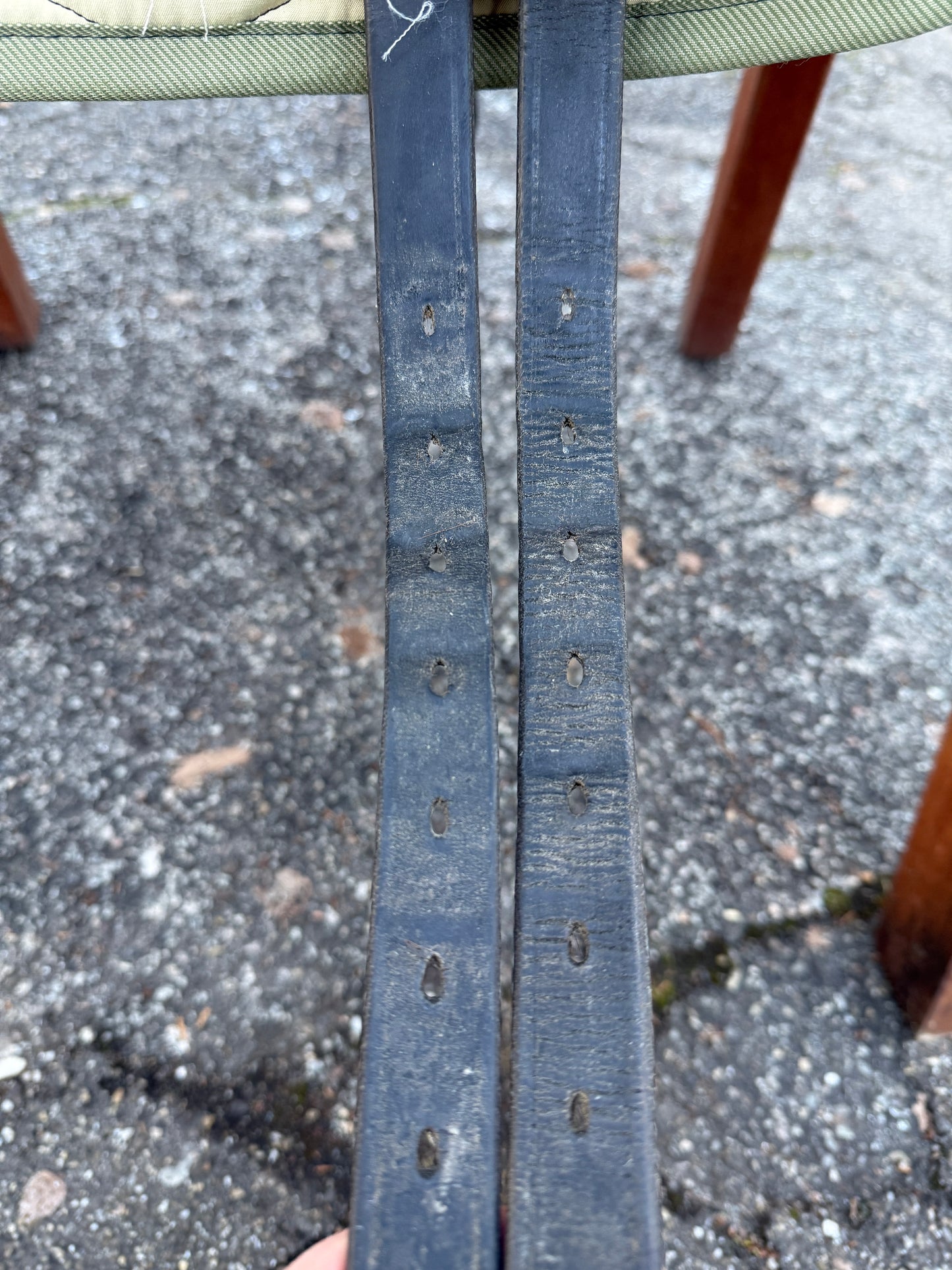 #252 Hennig Dressursattel 17 Zoll Doppelblatt