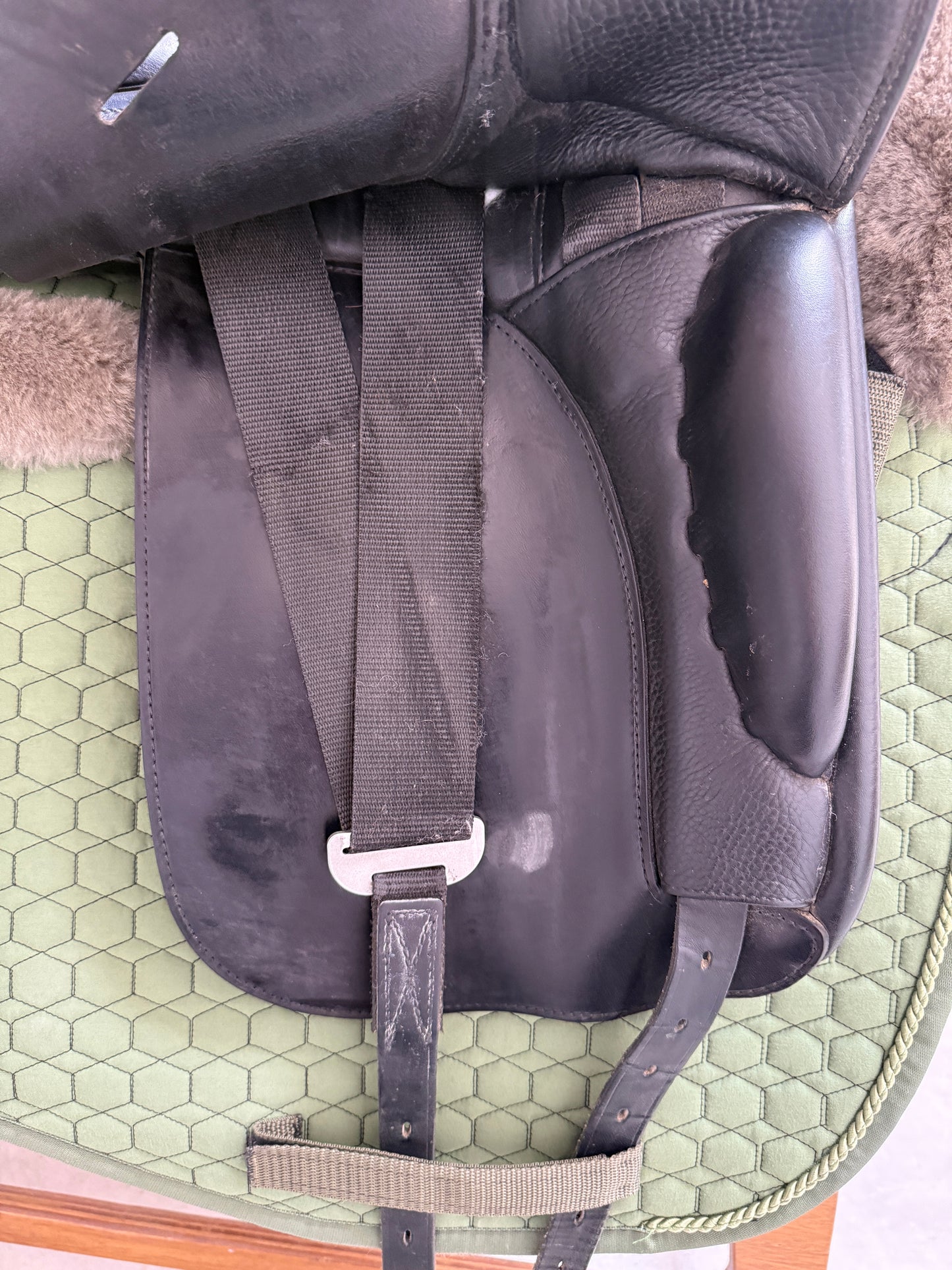 SL LINN Hofsattlerei (Sattelprofi Eichhorn/Niedersüß) Dressursattel 17,5 Zoll