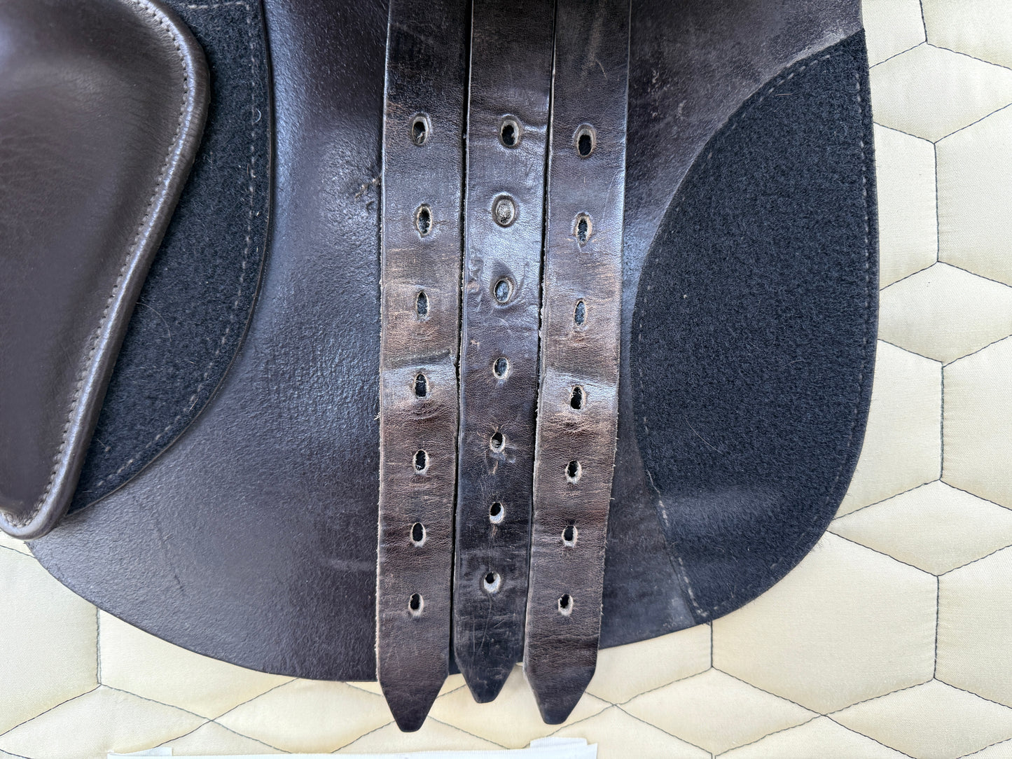 #261 Schleese Remonte VS-Sattel 17,5 Zoll braun