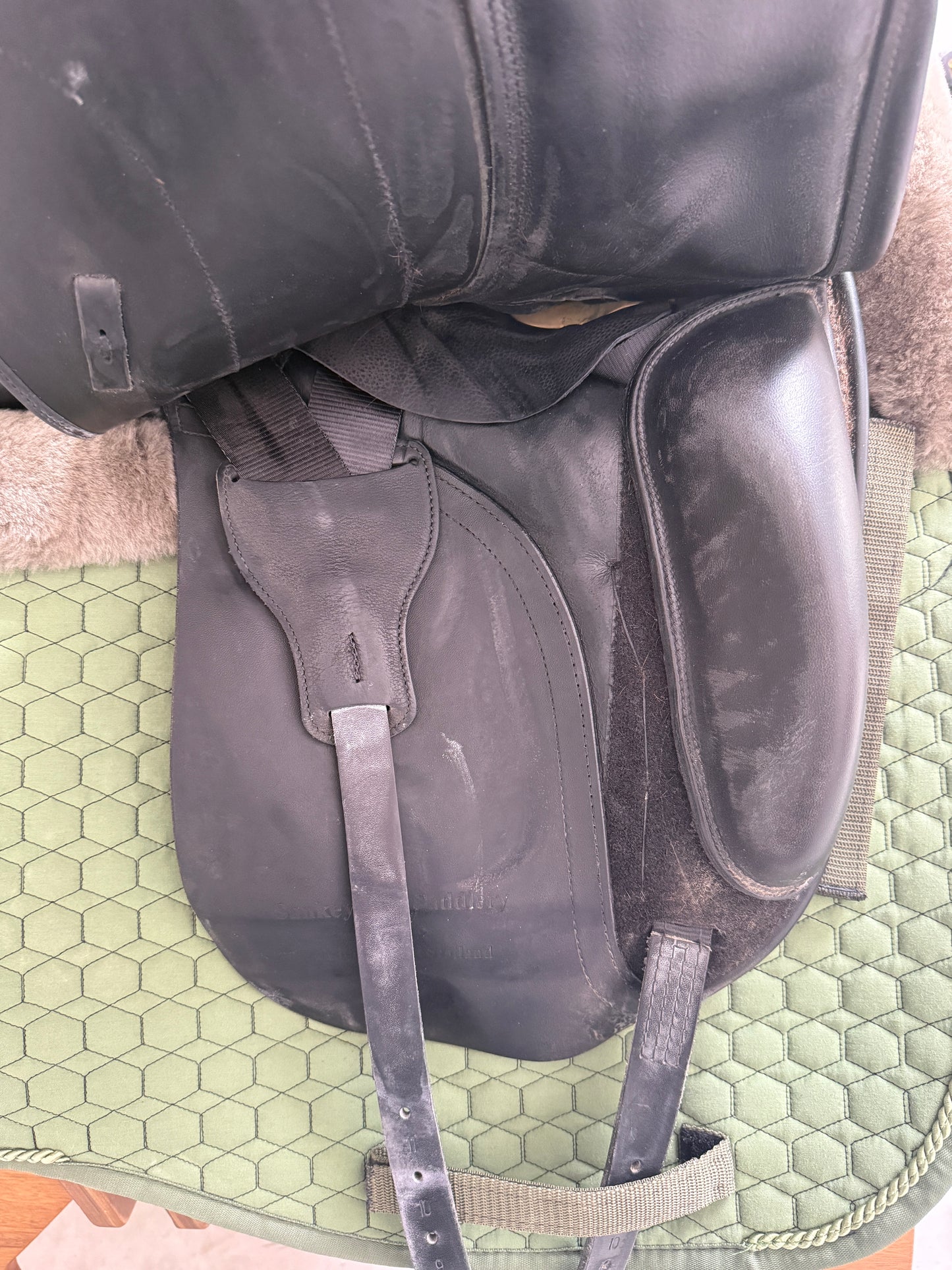 Sankey Just Dressursattel 18 Zoll MW schwarz