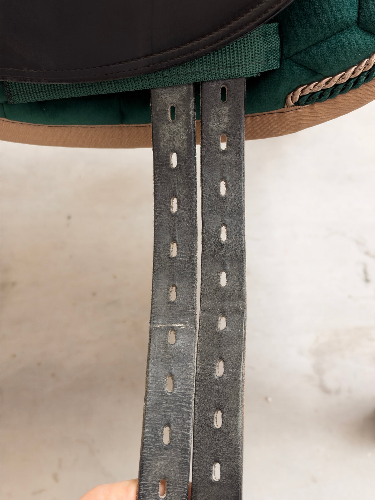 Erreplus Elena Dressursattel 17 Zoll doubliert