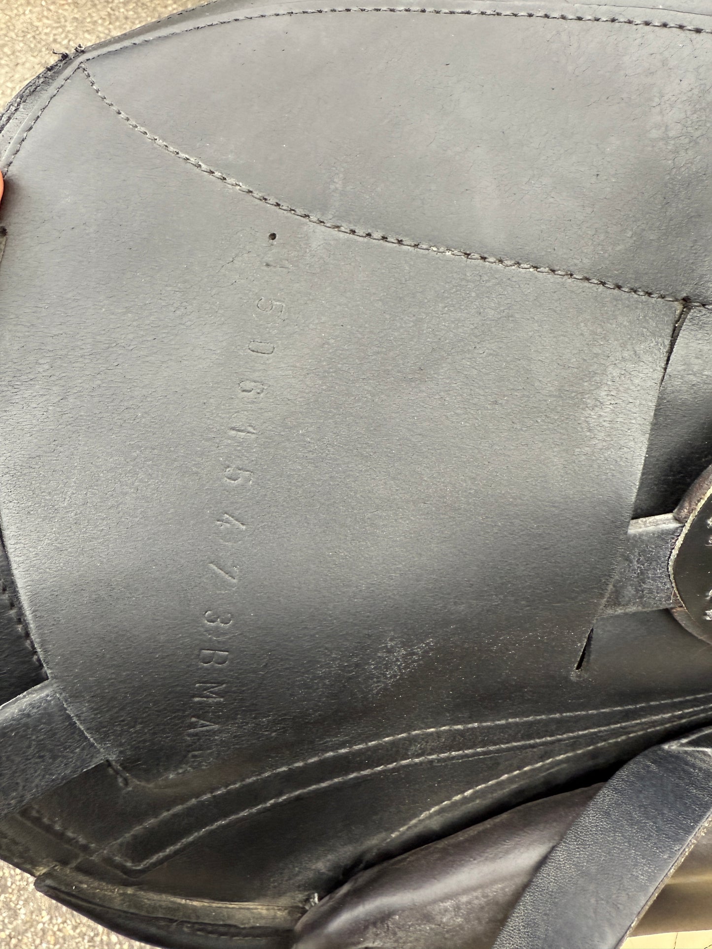 #198 Erreplus Vittoria Dressursattel 17 Zoll doubliert