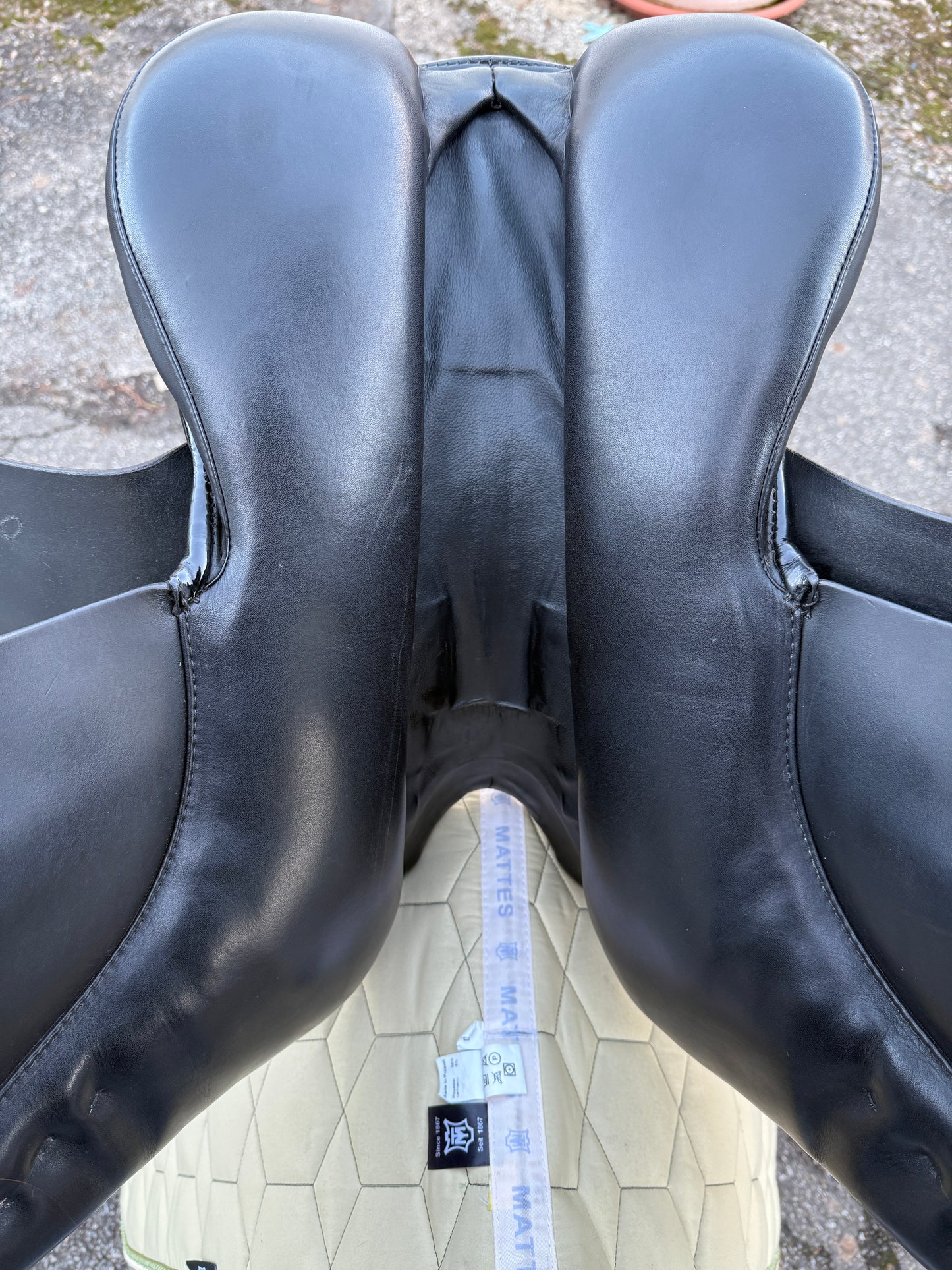 #259 Passier Sirius Dressursattel Schulterfreiheit 17 Zoll