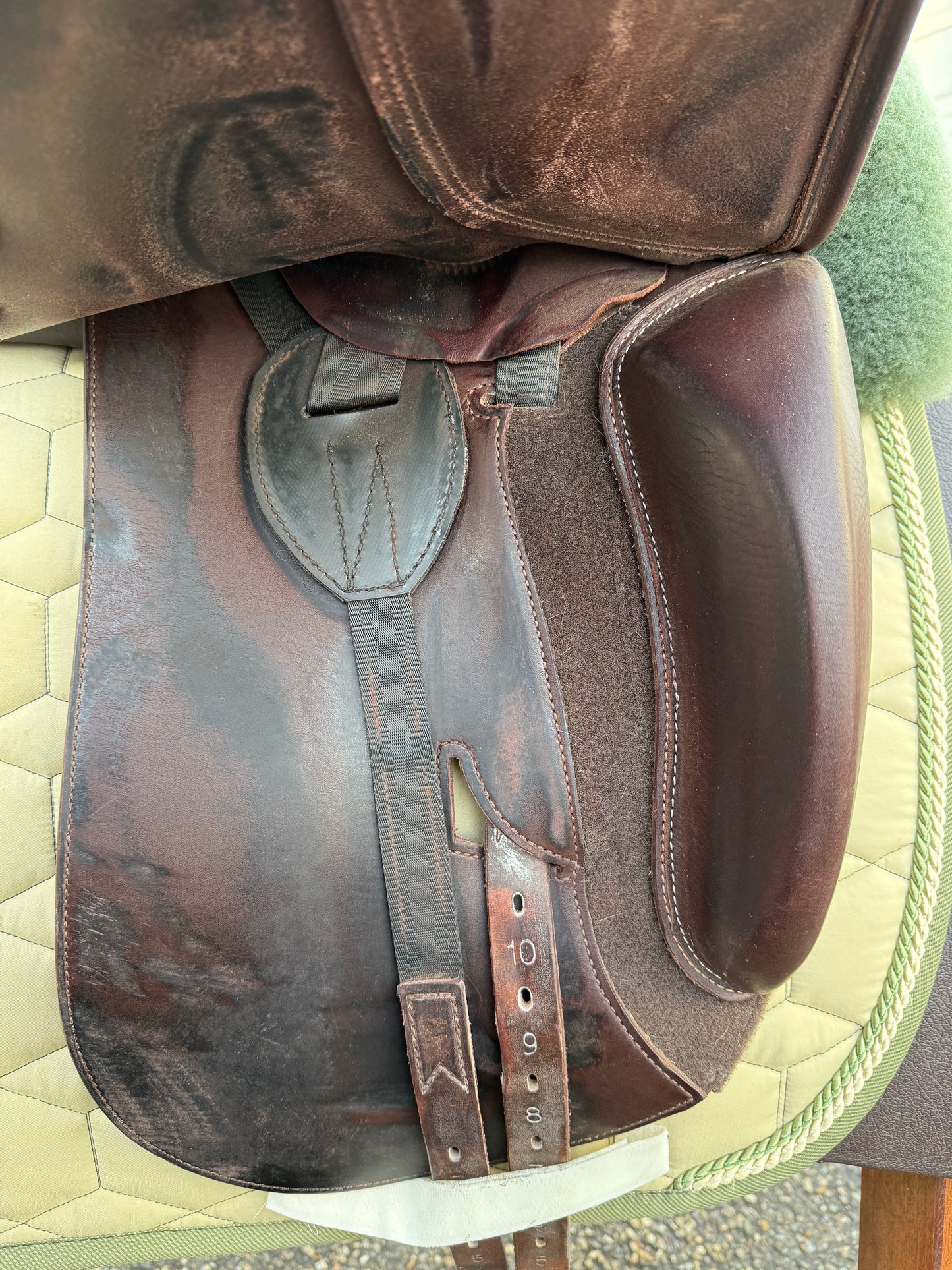 #251 Prestige Philosophy Dressursattel 18 Zoll 33 A L braun aus 2021