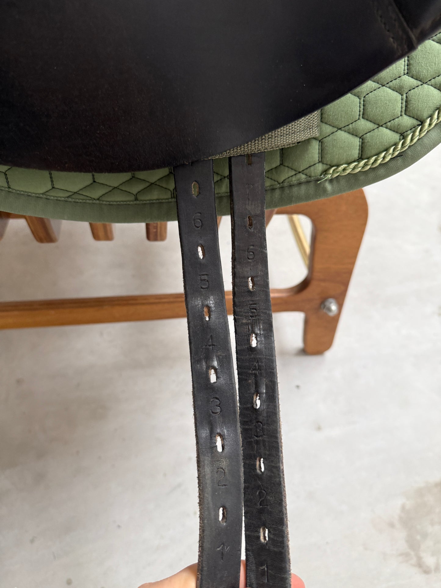 Prestige Milano Dressursattel 17 Zoll 33 +2 Kissen