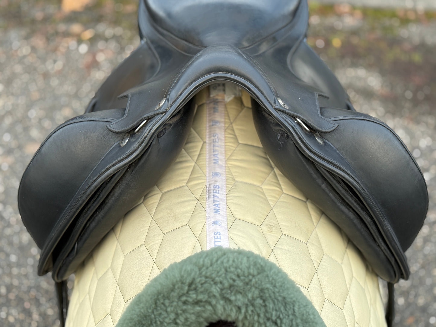 #254 Erreplus Elena Dressursattel 18 Zoll mit Lack