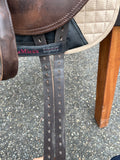 Signum Omega Classic Working Equitation Dressursattel 17 Zoll braun