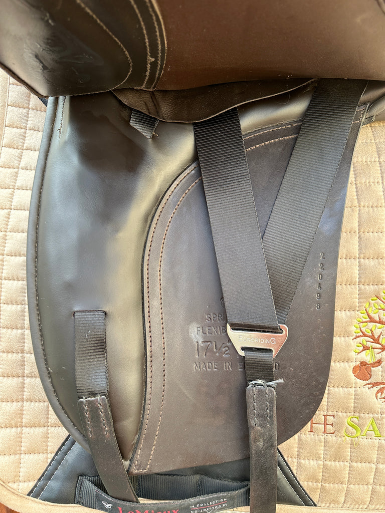 Euroriding Titan Dressursattel 17,5 Zoll Vorführsattel braun neuwertig ...