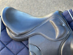 Kingsley Springsattel 17,5 Zoll schwarz doubliert NEU