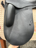 Custom Dressursattel Icon Coda schwarz 17 Zoll neuwertig