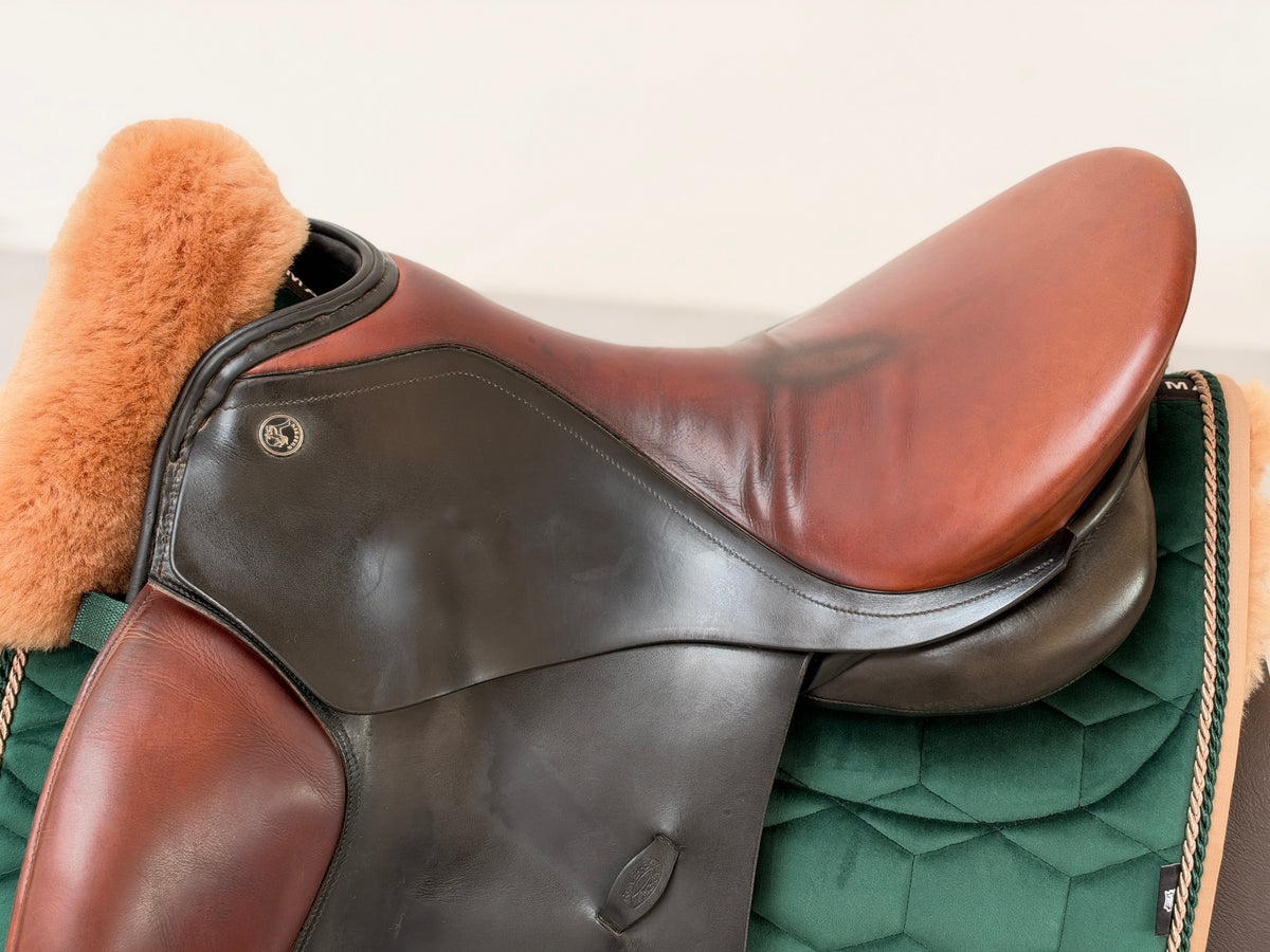 Kieffer Inzell Dressursattel Sitzgrösse 2 17,5 18 braun
