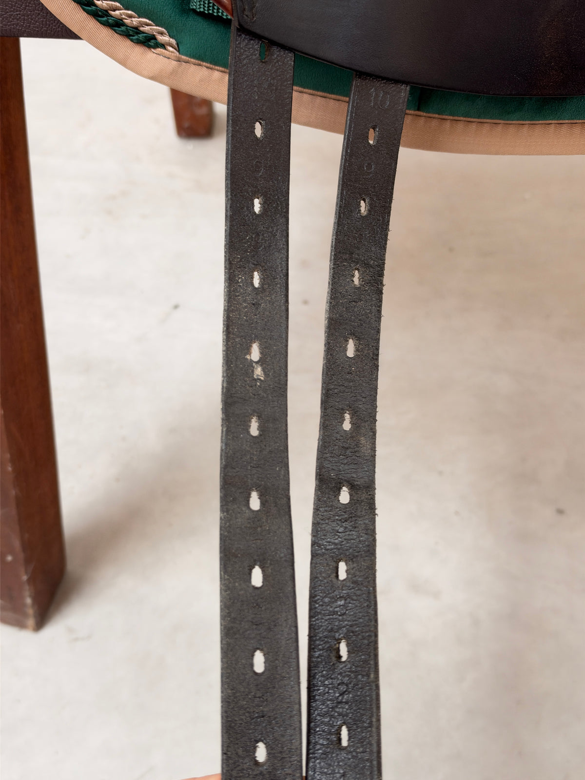 Kieffer Inzell Dressursattel Sitzgrösse 2 17,5 18 braun