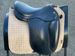 Selleria Equipe Emporio Dressursattel halbtief 17 Zoll sehr kurz