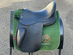 Equestor Dressursattel David De Wispelare 18 Zoll neuwertig