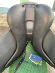 Acavallo Dressursattel Perugino Monoblatt halbe Pausche