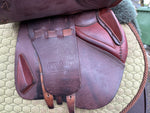 CWD SE02 Springsattel 17,5 Zoll braun neuwertig