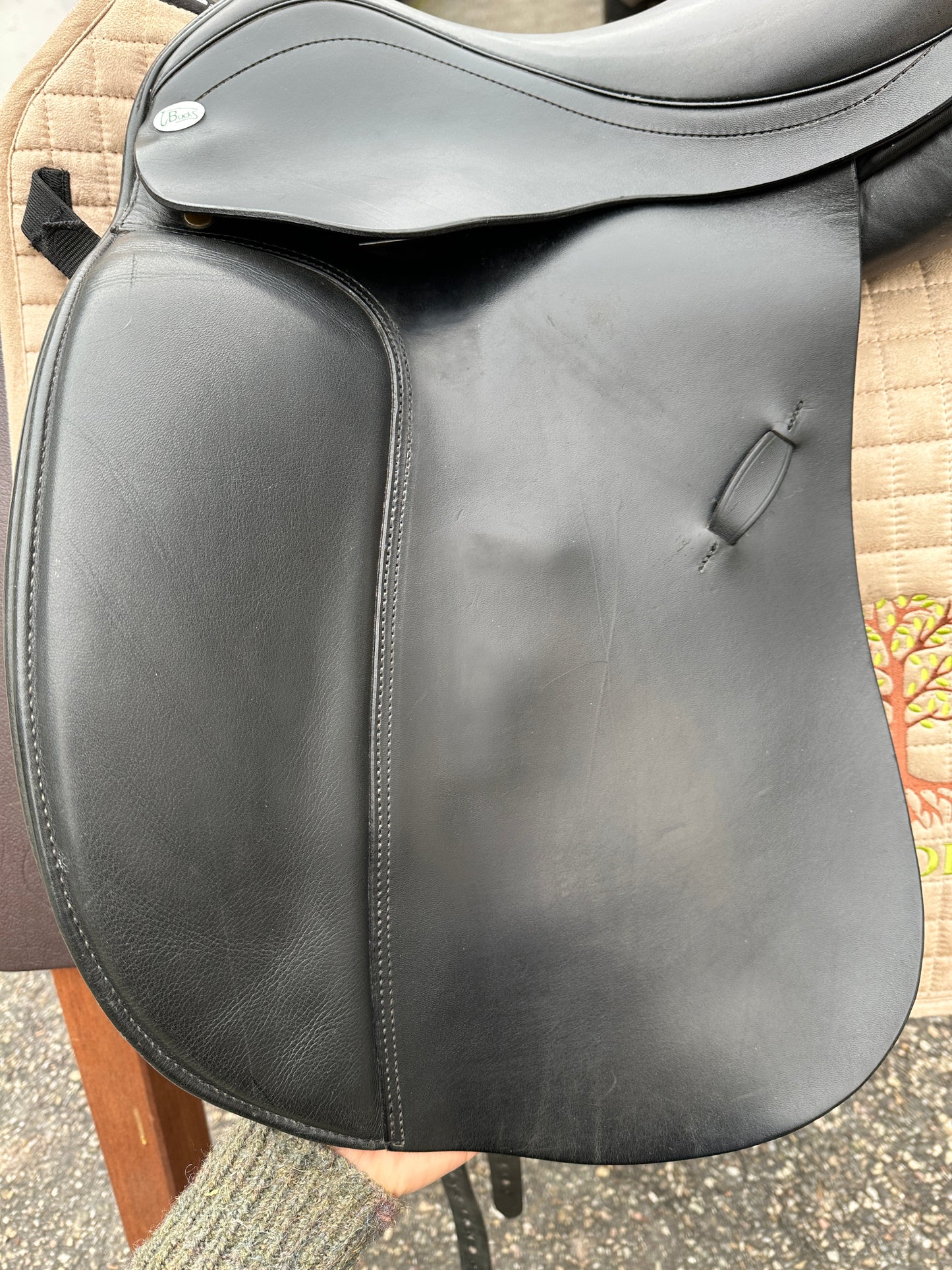 Bucks Dressursattel Centreline 17,5 Zoll