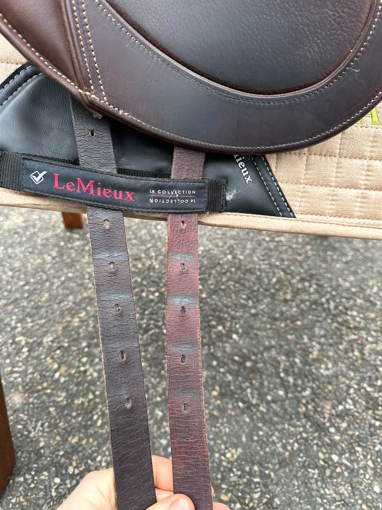 Maxflex Fado Dressursattel Premium 17,5 Zoll braun Working Equitation