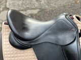 Dresch Dressursattel 17,5 Zoll Klettpauschen