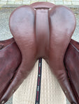 Massimo Vielseitigkeitssattel FK 17,5 Zoll 35 braun