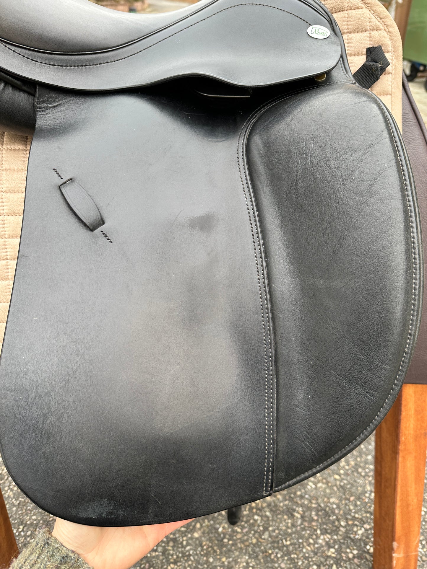 Bucks Dressursattel Centreline 17,5 Zoll