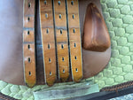 Amerigo DJ Pinerolo Springsattel hellbraun 18 Zoll