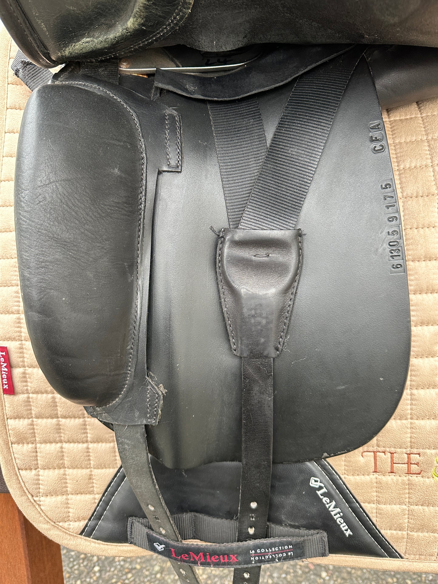 Bucks Dressursattel Centreline 17,5 Zoll