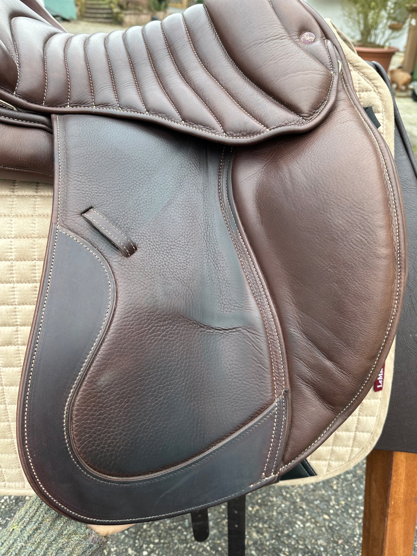 Maxflex Fado Dressursattel Premium 17,5 Zoll braun Working Equitation